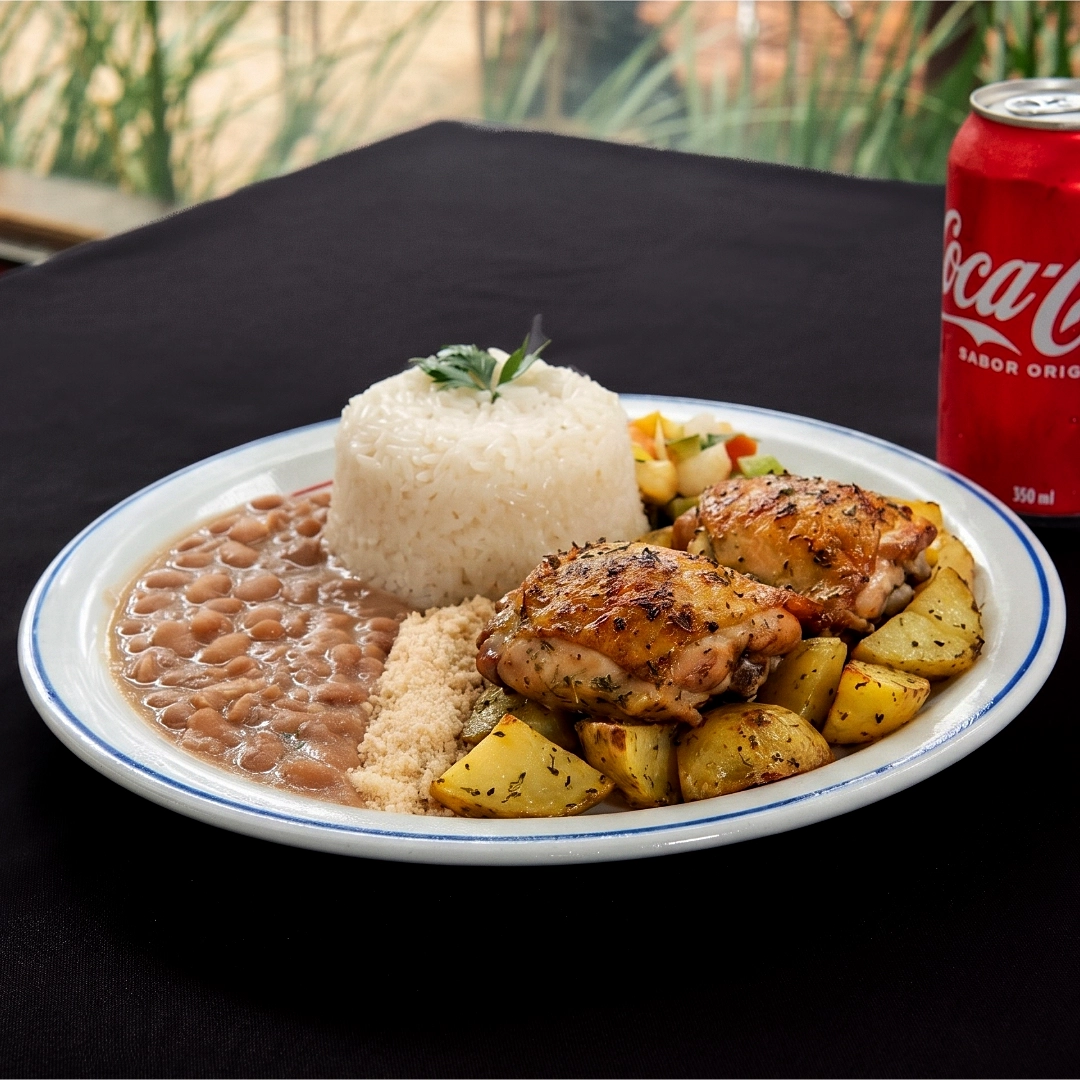 Sobrecoxa de Frango Assada